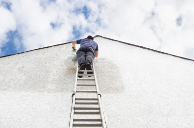 Peinture extérieure à Gizeux — façades et ravalement